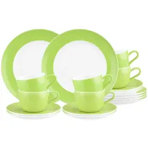 SELTMANN WEIDEN Liberty Pure Colors Kaffeeservice 18-tlg. lime green