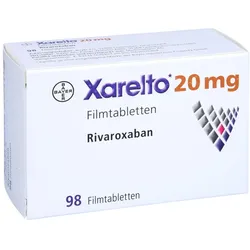 Xarelto 20 mg Filmtabletten 98 St