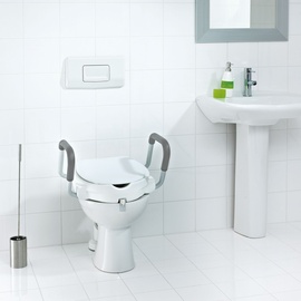 RIDDER WC-Sitzerhöhung 10 cm mit Armlehne und Deckel A0072001
