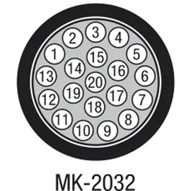 DAP AUDIO DAP MK-2032 Studio Multicore 20adriges Kabel - doppelt geschirmt
