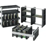 WeTec Aufbewahrungsbox Polypropylen 350 x 190 x 35 mm ESD