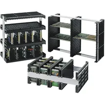 WeTec Aufbewahrungsbox Polypropylen 350 x 190 x 35 mm ESD