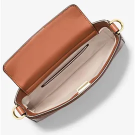 Michael Kors Bryant Small Schultertasche Leder Brown