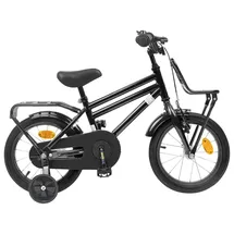 vidaXL Kinderfahrrad 12 Zoll schwarz