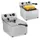 Royal Catering Elektro-Fritteuse - 10 L 3200 W Timer