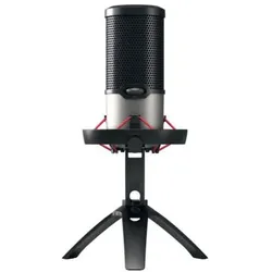 CHERRY UM 6.0 ADVANCED, USB-Mikrofon für Streaming und Office mit Shock Mount