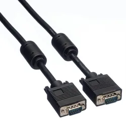 ROLINE SVGA Monitor-Kabel mit Ferritkern+DDC, HD15 ST-ST, 20 m