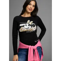 KangaROOS Langarmshirt Schwarz 32/34