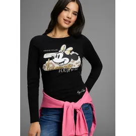 KangaROOS Langarmshirt Schwarz 32/34