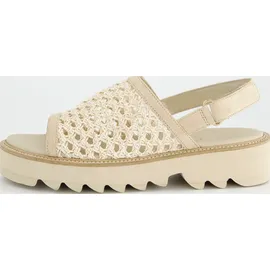 Paul Green Riemchensandale Damen Beige 38