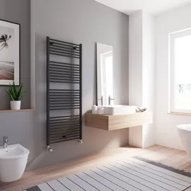 Schulte Design-Heizkörper Turbo 153,5 x 60 cm mattschwarz 823 W