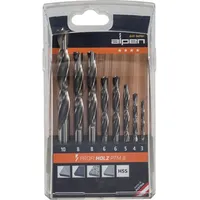 Alpen Holzspiralbohrer Set 8-tlg. 600093100