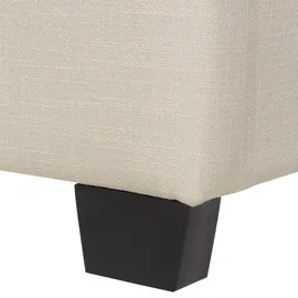 Beliani Belfort 140 x 200 cm Hellbeige