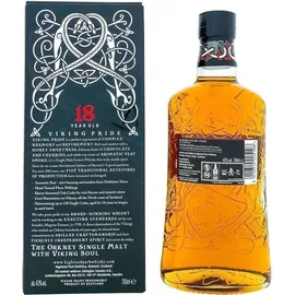 Highland Park 18 Years Old Single Malt Scotch 43% vol 0,7 l Geschenkbox