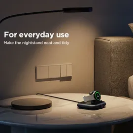 Joyroom JR-WQW02 Magnetisches Ladegerät für Samsung Galaxy Watch Schwarz