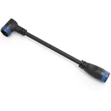 mahle Anschlusskabel 90 Grad 110 mm Silber