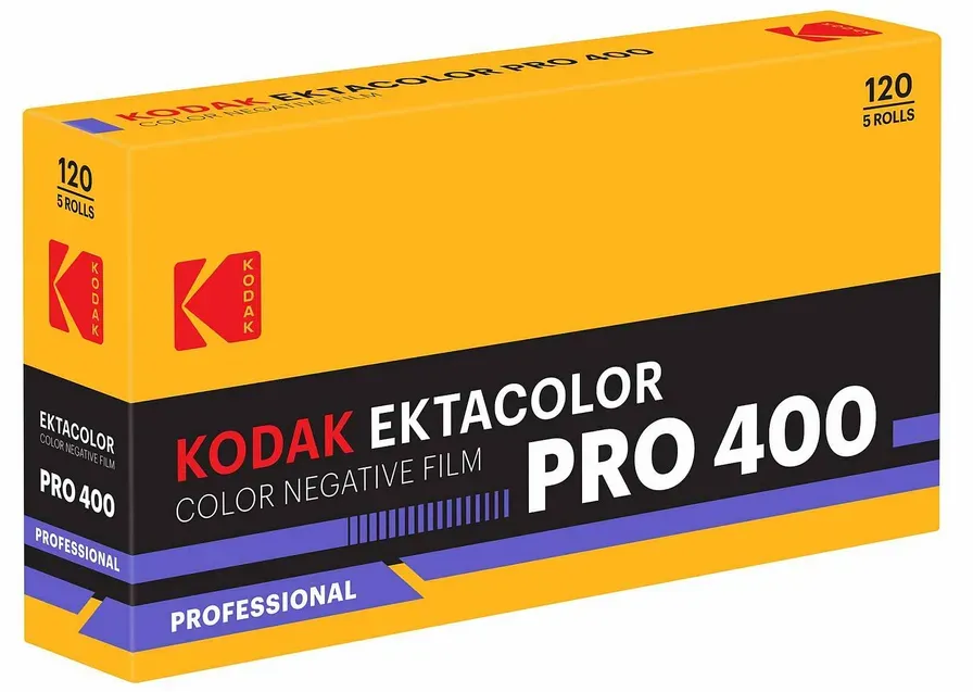 KODAK Ektacolor Pro 400 120er (Einzelfilm) (Neuheit)