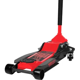 KS Tools Wagenheber Stahl rot flach 95-540 mm