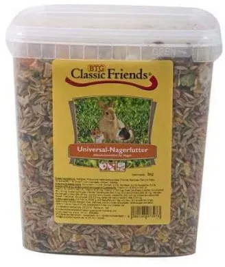 Classic Friends Universal Nagerfutter Eimer 3kg