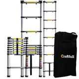 Craftfull Teleskopleiter 2.6 m 9 Sprossen inkl. Tragetasche