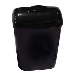 PlastiQline2020 Hygiene-Abfallbehälter Kunststoff Schwarz