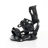 F2 Snowboard Soft Bindung T-Ride Fastec Sondermodell S Schwarz