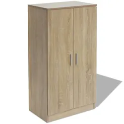 vidaXL Wandklapptisch Eiche 100x60 cm