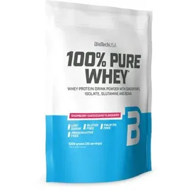 BIOTECH 100% Pure Whey Himbeere Käsekuchen Pulver 1000 g