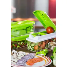 Genius Nicer Dicer Plus 18-tlg. smaragdgrün