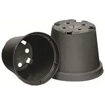 Göttinger Rundtöpfe Ø 12 x 9,0 cm schwarz