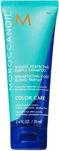 Moroccanoil Blonde Perfecting Purple Shampoo 70ml (70 )