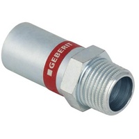 Geberit Adapter mt w/ plend cst d22-r3/4 zn-pl
