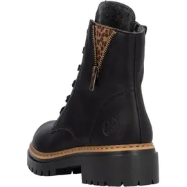Rieker Schnürstiefeletten in Schwarz | Gr.: 42