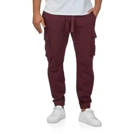 Riverso Cargo Jogginghose Herren Baumwolle Regular Fit RIVLoris Regular Fit Blau 3XL