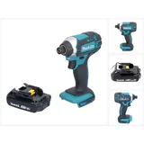 Makita DTD 152 Y1 Akku Schlagschrauber 18 V 165 Nm 1/4" + 1x Akku 1,5 Ah - ohne Ladegerät