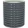 deluke Rundes Hochbeet 80 x 80 x 81 cm Grau