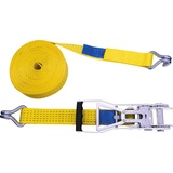 PETEX 43193019 Zweiteiliger Spanngurt Zugkraft LC Niederzurren (einzeln/direkt)=2500 daN (L x B) 10 m