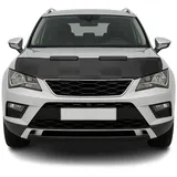 Omac Haubenbra Steinschlagschutz Bonnet Bra kompatibel mit Seat Ateca 2016-2026 Kariert Halb