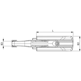 AMF Kraftspanner verschiebbar7600-30 M12x14