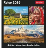 Harenberg Reise Tagesabreißkalender 2026 - Kulturkalender - Städte, Menschen, Landschaften