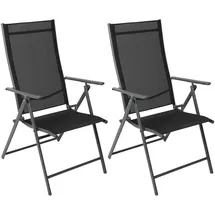 Albatros Aruba Gartenstuhl 57 x 57 x 108 cm grau 2 St.