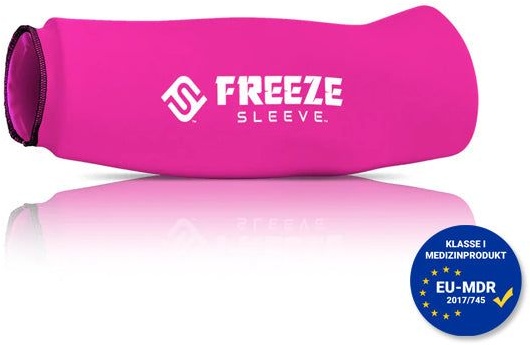 Freeze Sleeve - Kühl- und Wärmebandage 1 St pink