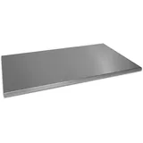 Lisa - Plan Pro - Backbrett aus Edelstahl 100x55 cm
