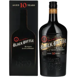 Black Bottle Blended Scotch Whisky 40% vol 0,7 l Geschenkbox