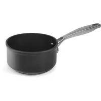 Lacor Anodized 48218 Stielkasserolle, gerade, eloxiertes Aluminium, 18 cm