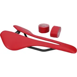 BERK COMPOSITES Sattel Lupina + Lenkerband | Set | Kunstleder gepolste