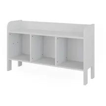 VitaliSpa Kindersitzbank Ajaton 107,2 x 63,8 cm Spanplatte weiß