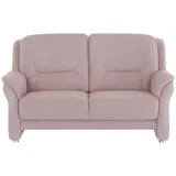 meinSofa Couch Mikrofaser 2-Sitzer Rosa/Pink