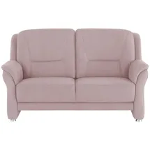 meinSofa Couch Mikrofaser 2-Sitzer Rosa/Pink