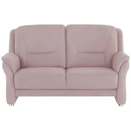 meinSofa Couch Mikrofaser 2-Sitzer Rosa/Pink